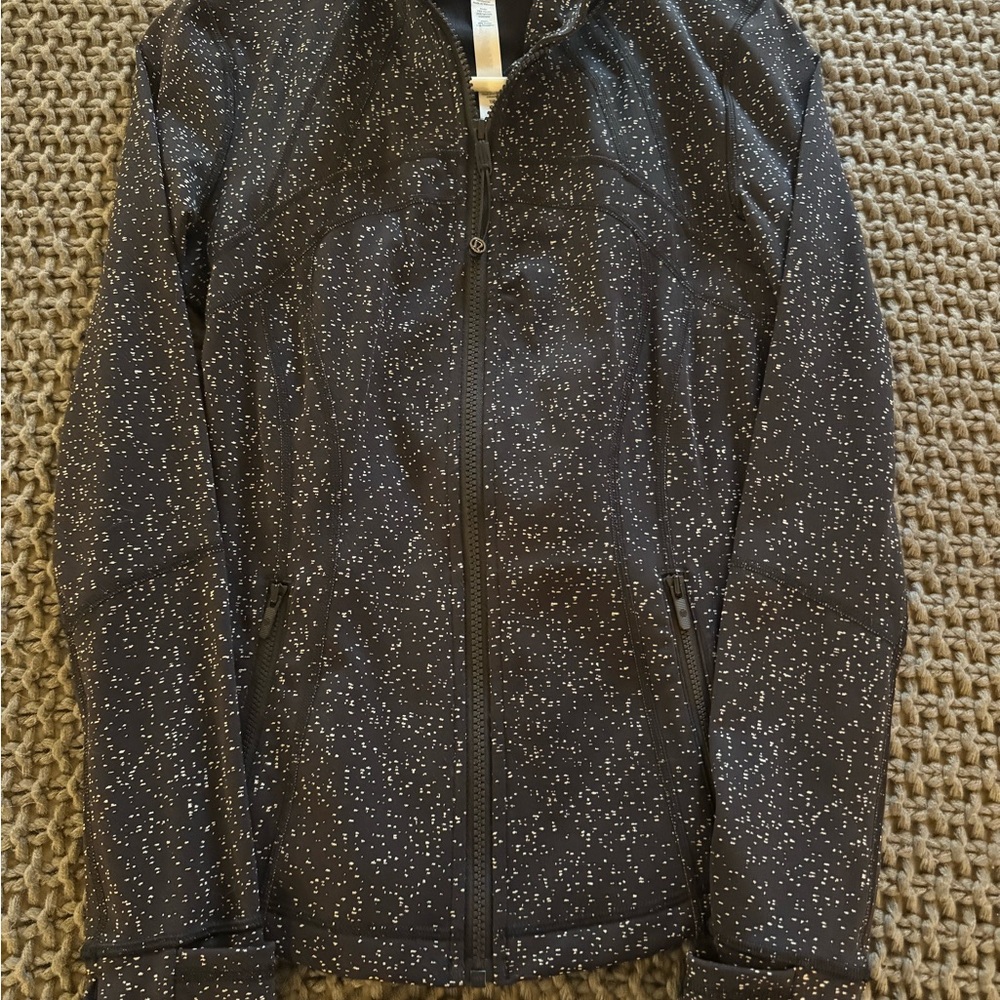 Lululemon Define Jacket. Speckled Black and White